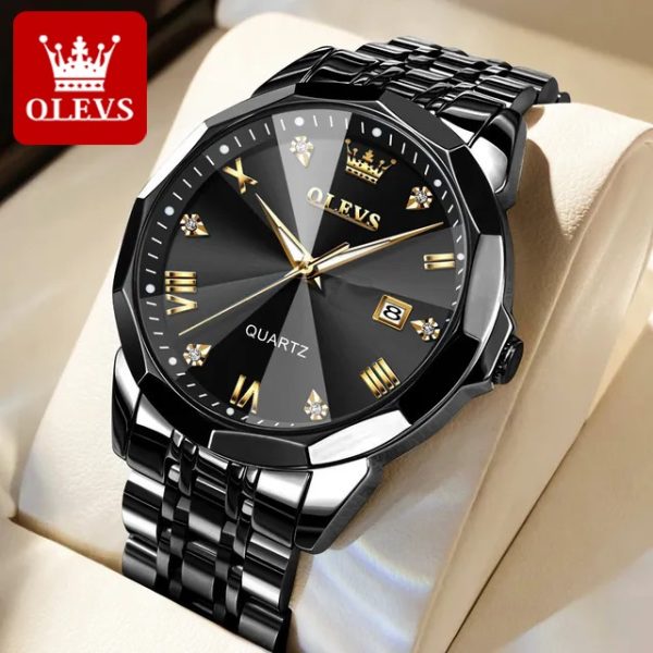 🕰️ OLEVS 9931G কোয়ার্টজ ঘড়ি – প্রিমিয়াম ডিজাইন ও ক্লাসিক ফিনিশিং