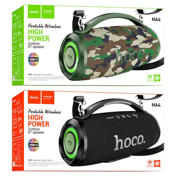 HA4 Surge Wireless Portable Speaker – Loud & Compact Bluetooth Speaker