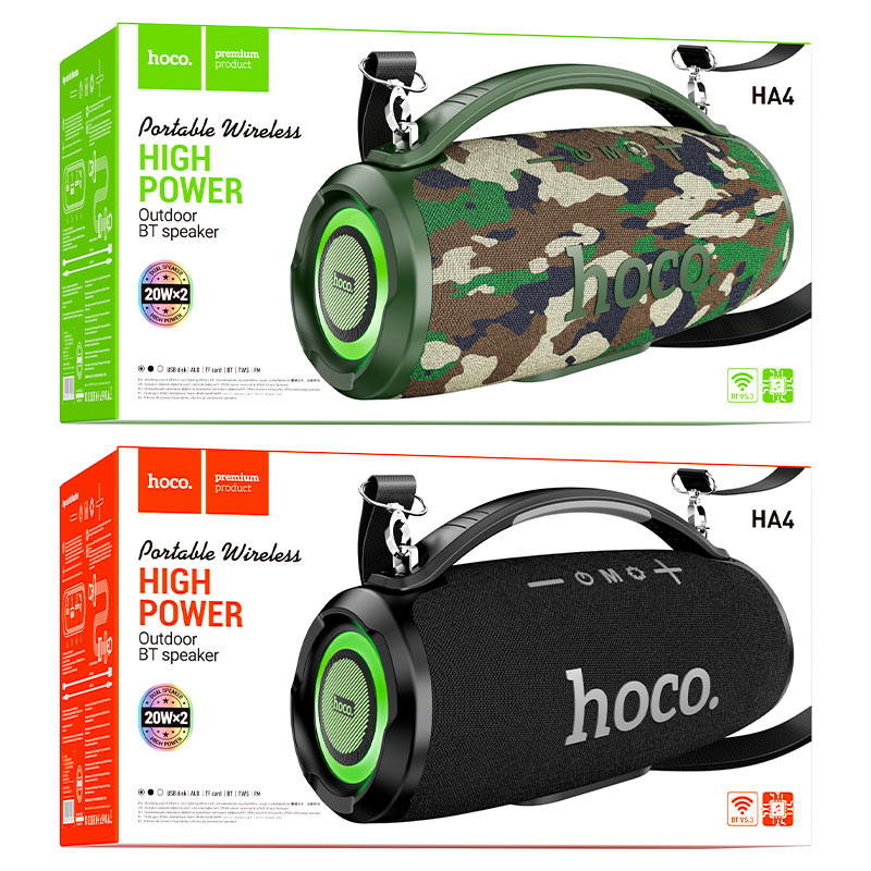 HA4 Surge Wireless Portable Speaker – Loud & Compact Bluetooth Speaker